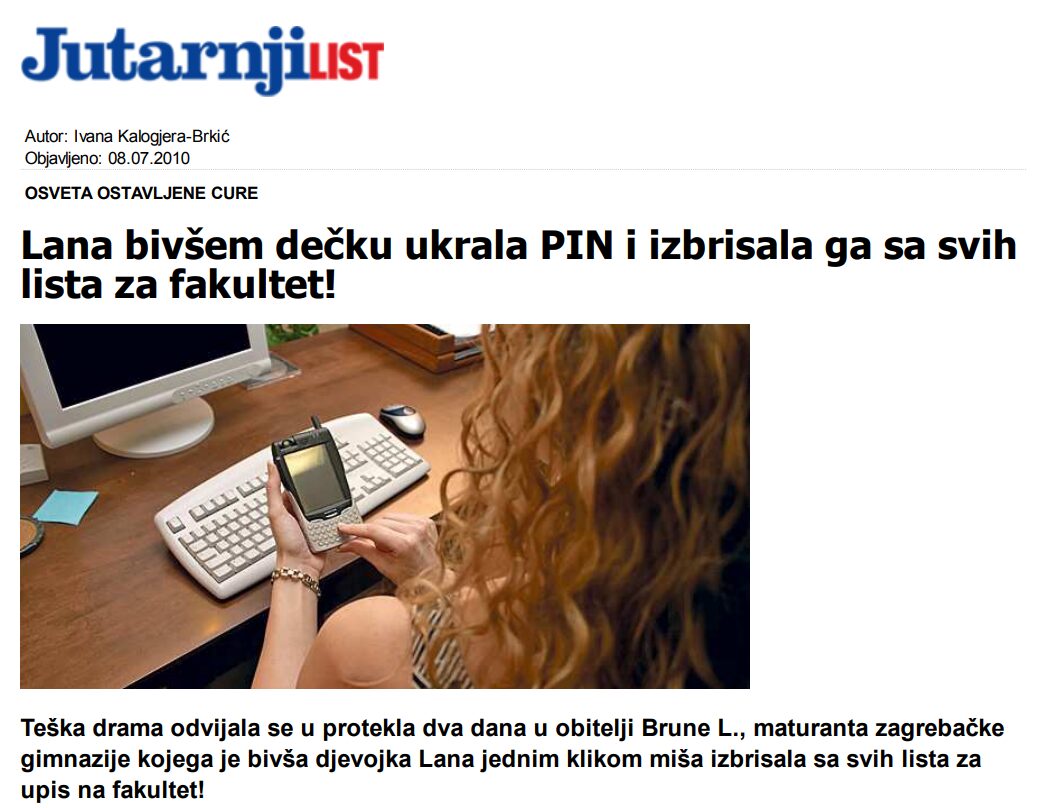 Jutarnji.hr - DM, ukradeni pristupni podaci